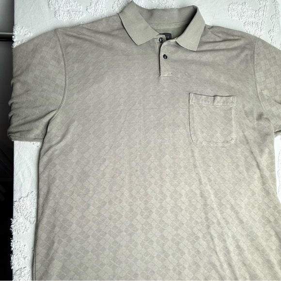 Men's Beige Polo Shirt - Picture 2 of 5